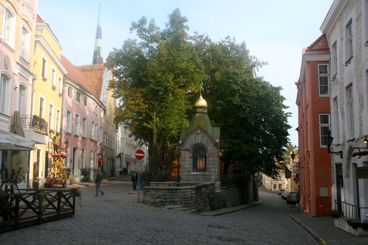 Православная часовня на Зелёном рынке. Таллинн