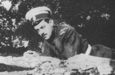 Георгий Рауш фон Траубенберг, друг детства и юности писателя Набокова. 1917 год